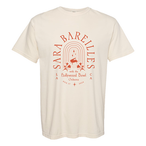 Sara Bareilles Hollywood Bowl Tour T-Shirt - Ivory