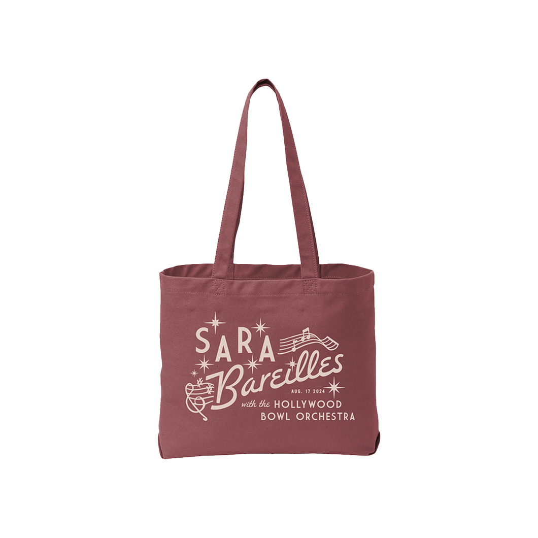 Sara Bareilles Hollywood Bowl Tour Tote Bag